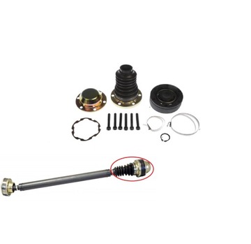 Pto shaft coupling from st bridge front jeep grand cherokee liberty kj wj wk xk 0210, фото