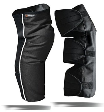 Long windbreak knee pads motorcycle lid knee protection reflector, фото