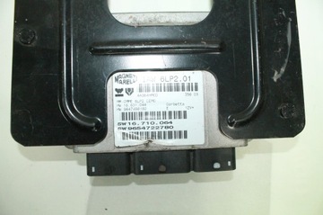 Компьютер двигателя 9654722780 peugeot 307 1.4 benz., фото