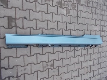 Bmw e63 e64 overlay threshold left atlantik blau, фото