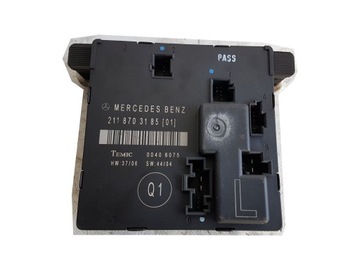 Block door control unit 2118703185 mercedes e w211, фото