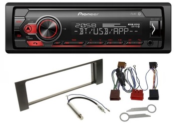 Автомагнитола автомобильное pioneer mvh-s310bt 1-din, фото