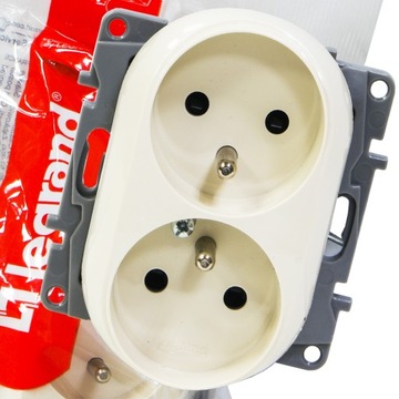 Nest electrical wall legrand beige, фото