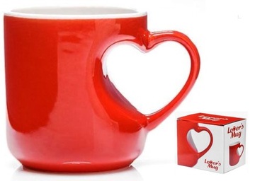 Glass heart for a gift gadget master 300 ml ceramics, фото