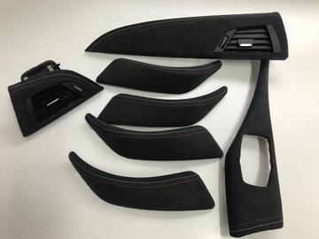 Bmw f20 f21 f22 накладки декоративные панели декоративные накладки алькантара m paket набор, фото