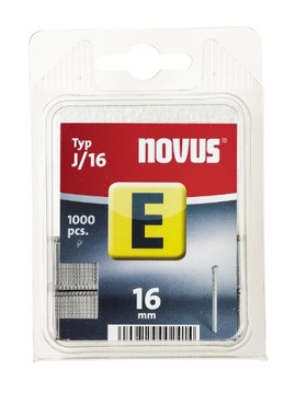 Nails novus 044-0063 type j/ 16 mm 1000 pcs., фото