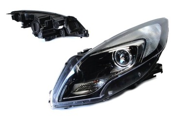 Opel zafira c 2012 -, рефлектор фара черная левая, фото