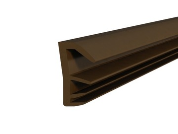 Gasket to windows door wooden brown 25m, фото