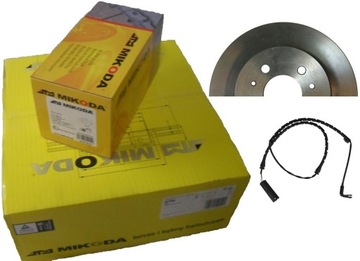 Disks mikoda 0469 pads sensor. bmw 5 e61 ass 4x4, фото