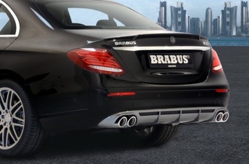 Mercedes w213 brabus седан спойлер диффузор зад, фото