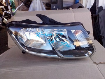 Front headlight renault logan 2 clio 2 symbol, фото