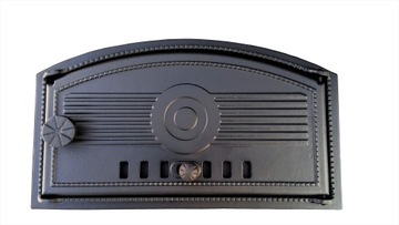 Door cast iron ovens vegetables slab pizzy, фото