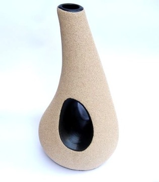 Flowerpot decorative з terracotta decorated sand, фото