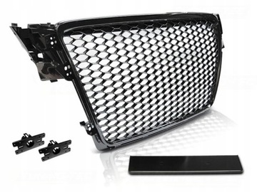 Lattice audi a4 b8 rs-style 08-2011 black gloss super effect!, фото