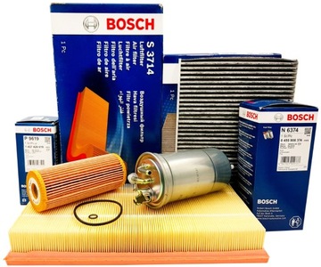 Audi a3 vw golf 4 1.9 tdi filter set bosch, фото