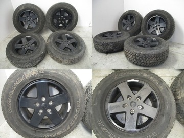 Колеса диски шины jeep wrangler r17 m+ s 7mm, фото