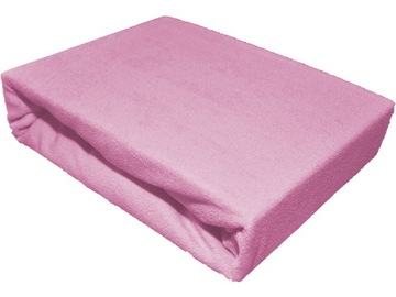 Sheet terry cloth with elastic band 160x200 heather, фото