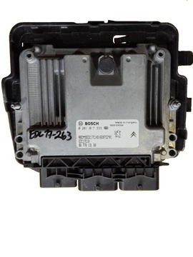 Ecu peugeot 308 1.6hdi 0281017333 9677013180 dopis, фото