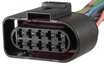 1j0973735 connector interface connector vw 2, 8 з by wire headlights, фото