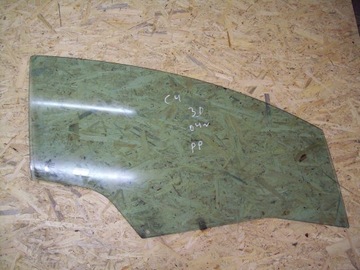 Citroen c4 1, 6 16v 04 - 08 3-door right door glass, фото