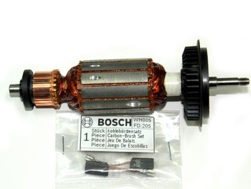Bosch ротор оригинал gws 780 850 c ce+ щетки, фото