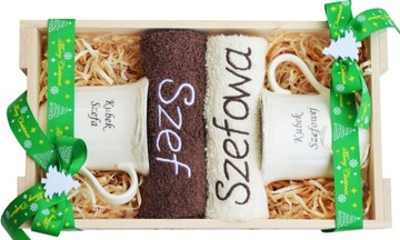 Mega kit towels embroidery glasses for a gift festive, фото