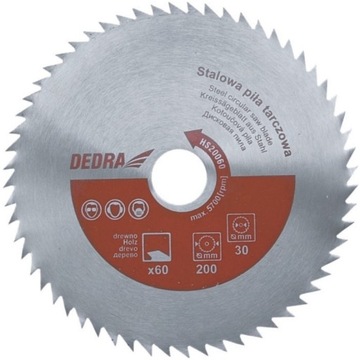 Dedra disk 500x60x30 hs50060, фото