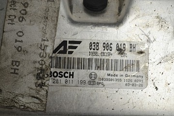 Vw ford tdi computer 038906019bh 0218011199, фото
