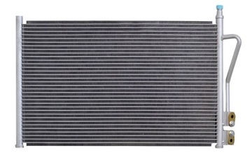 F02 ford fusion 02-12 radiator capacitor air conditioner new, фото