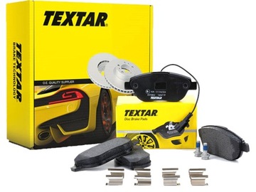 Disks+ pads textar front fiat stilo bravo 2, фото