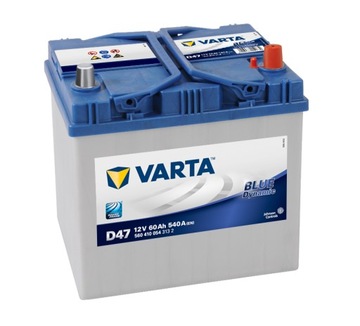 Аккумулятор varta 60ah 540a d47 toyota mazda suzuki, фото