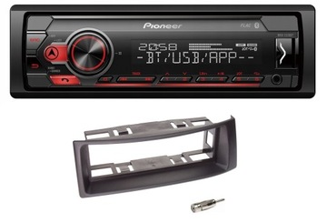 Pioneer mvh-s310bt автомагнитола renault megane scenic 1, фото