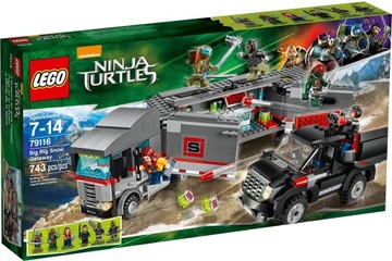 Lego teenage mutant ninja turtles cold escape truck 79116, фото