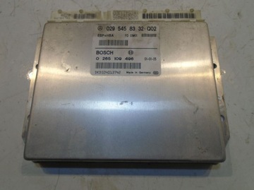 Контроллер esp hba mercedes a class 0295458332 q02, фото