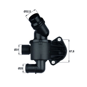 Mahle behr thermostat audi a6 c6 2, 0 tfsi, фото