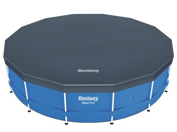 Bestway 58248 крышка бассейн стойка 427cm, фото
