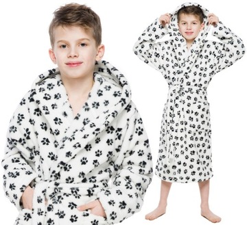 Quotation marks warm downy lovely robe boyish 122, фото