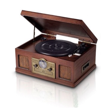 ПРОГРАВАЧ РЕТРО ВІНІЛ CD РАДІО FM AM КАСЕТА