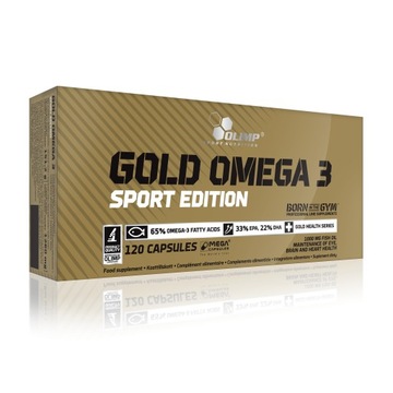 OLIMP GOLD OMEGA 3 SPORT EDITION 120 капсул здоровье