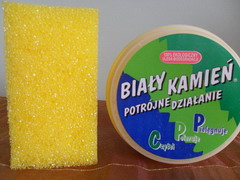 БЕЛЫЙ КАМЕНЬ ACT ОЧИЩАЕТ ПОЛИРУЕТ ХРОМОВОЕ СЕРЕБРО ЭКО