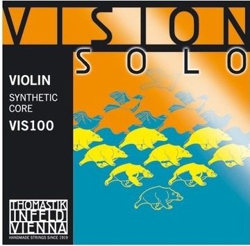 THOMASTIK VISION SOLO VIS100 СТРУНИ ДЛЯ СКРИПКИ 4/4 СКРИПКИ