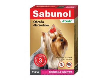 Sabunol декоративний нашийник блохи кліщі Йорк 35см РО