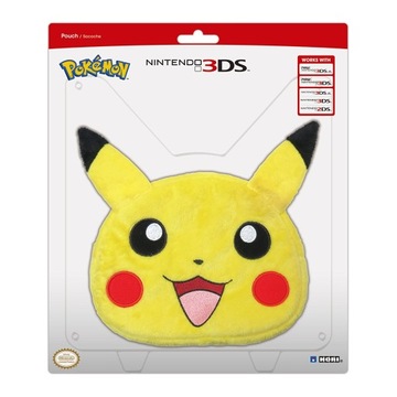 Плюшевый чехол Hori для New Nintendo 3DS XL Pikachu