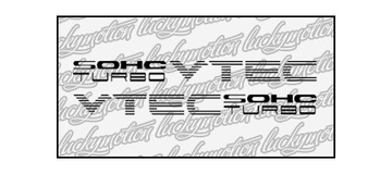 SOHC VTEC Turbo-наклейка 40 см - як OEM-Honda
