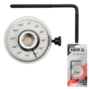 Транспортир для затяжки болтов 1/2 " 360st Yato YT-0593
