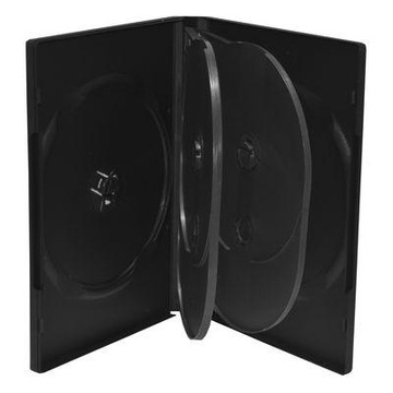 DVD коробки X 12 для дисков черный 10 шт