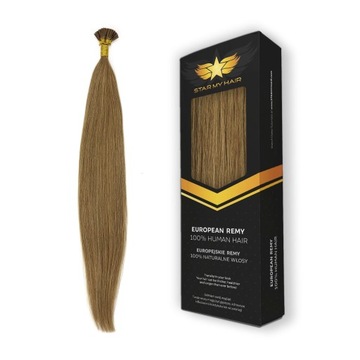 Пряди для наращивания волос кольца REMY 50 55 см 10 шт.