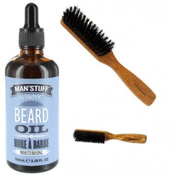 Масло с дозатором 100 мл + щетка DEAR Barber