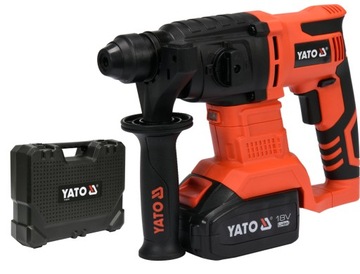 YATO перфоратор AKU 18V 3AH SDS PLUS
