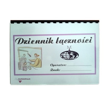 Dziennik łączności A4 2500 QSO - logbook